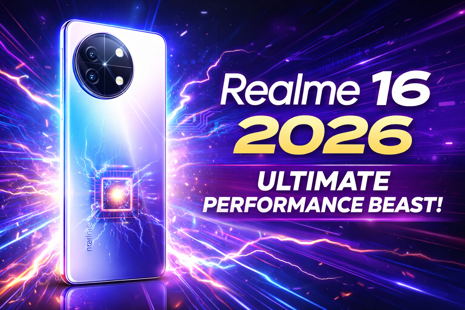 realme 16 launch date