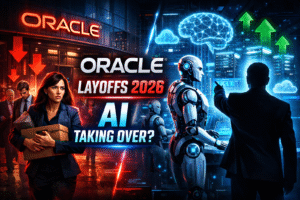 oracle started laying off