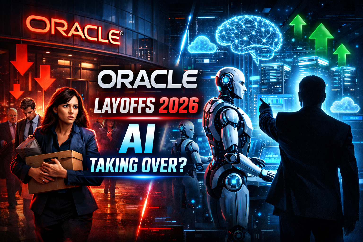 oracle started laying off