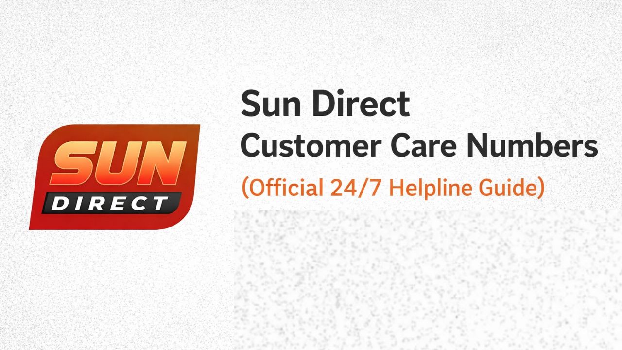sun direct customer care number